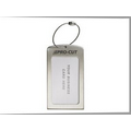 Stainless Steel Luggage Tag W/Cable